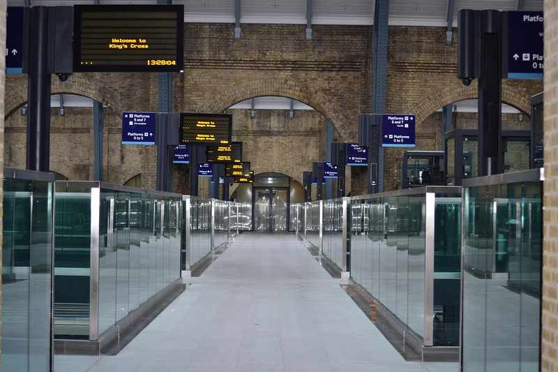 estação de trem em londres
