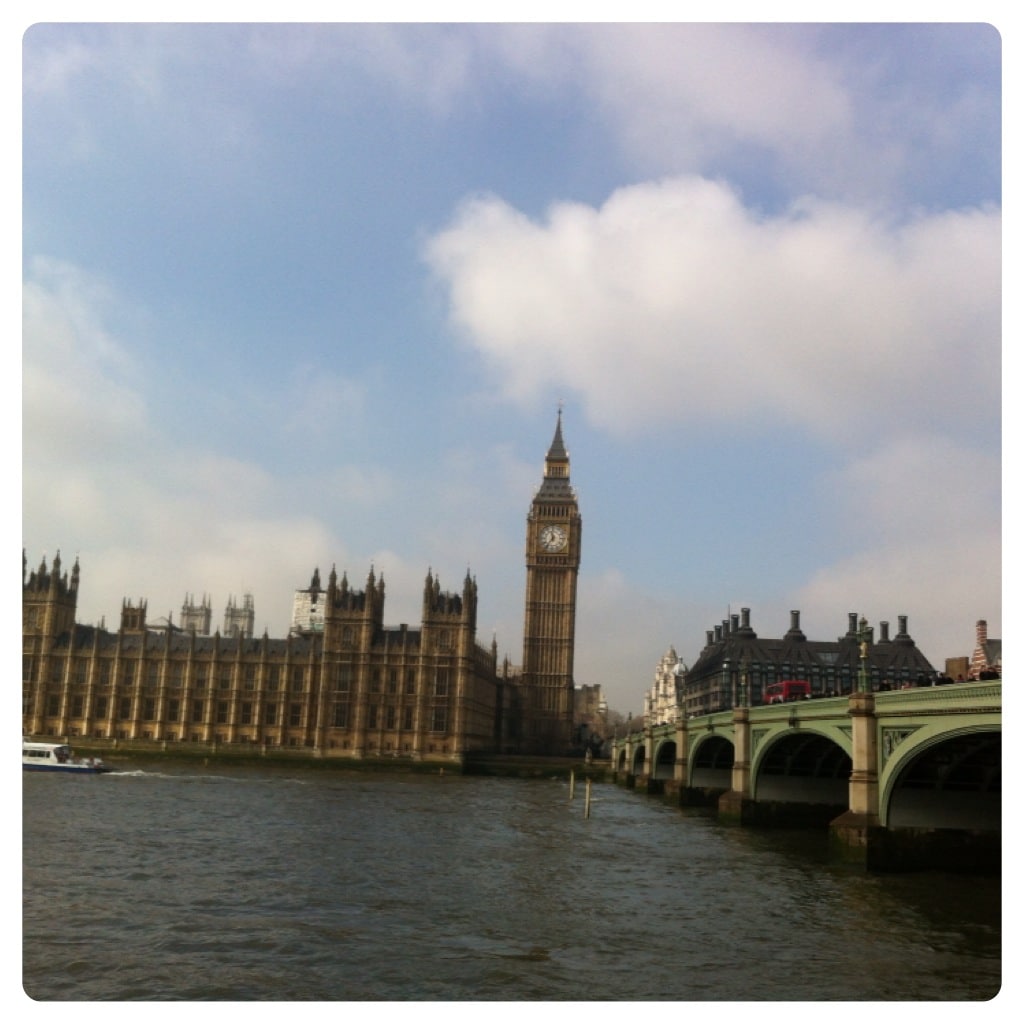 O Parlamento e o Big Ben!