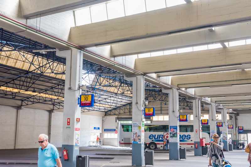 viajar de ônibus em Portugal