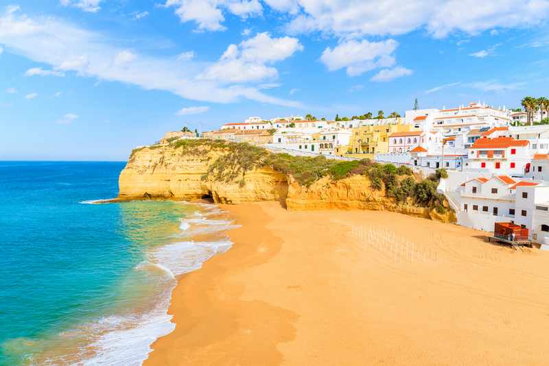 praia carvoeiro algarve